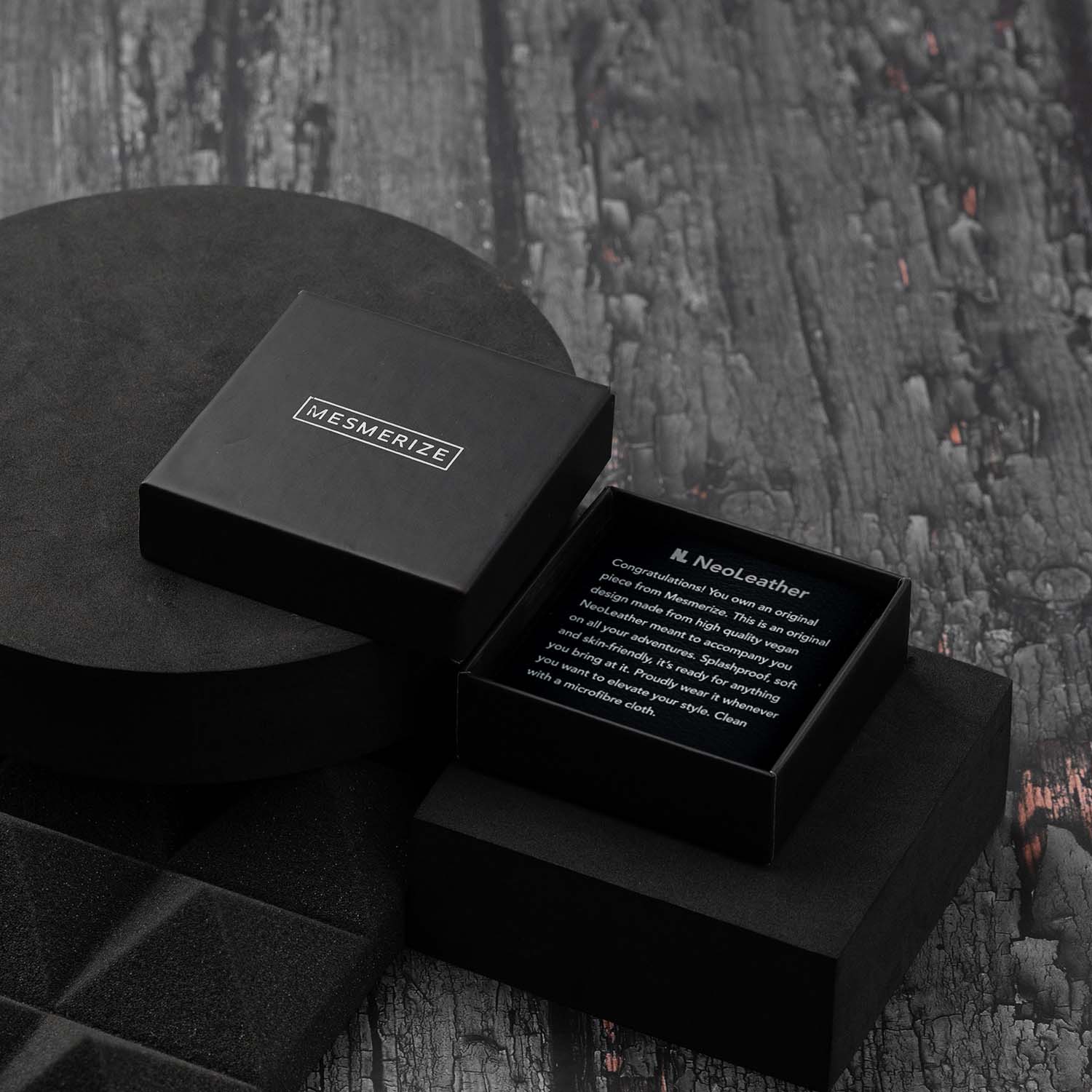 Alpha Braided NeoLeather Bracelet with MagSnap2 Blue