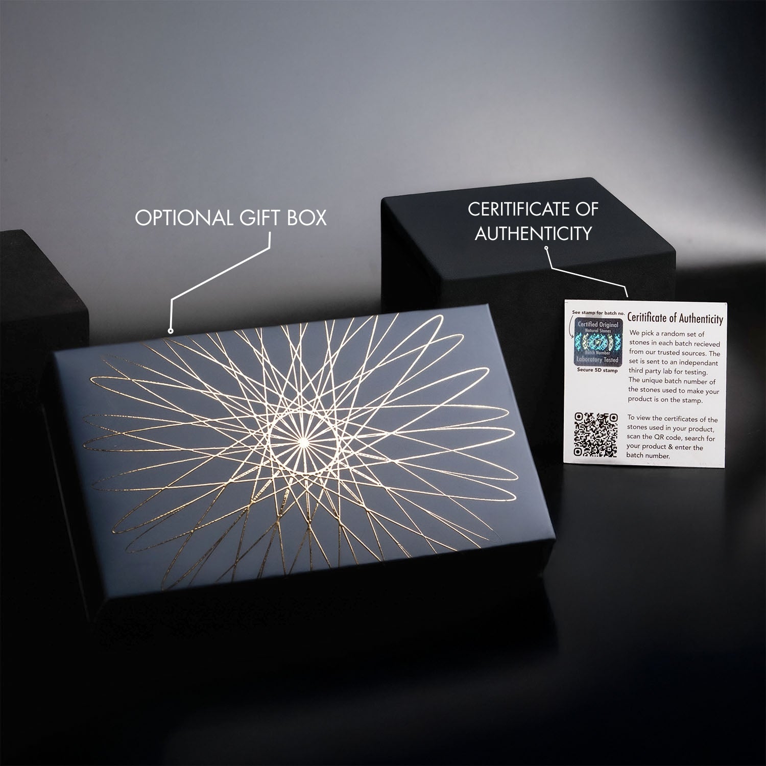 Personalised Black Spinel MagSpin Rotating Desk Pen with DryFlow Ink