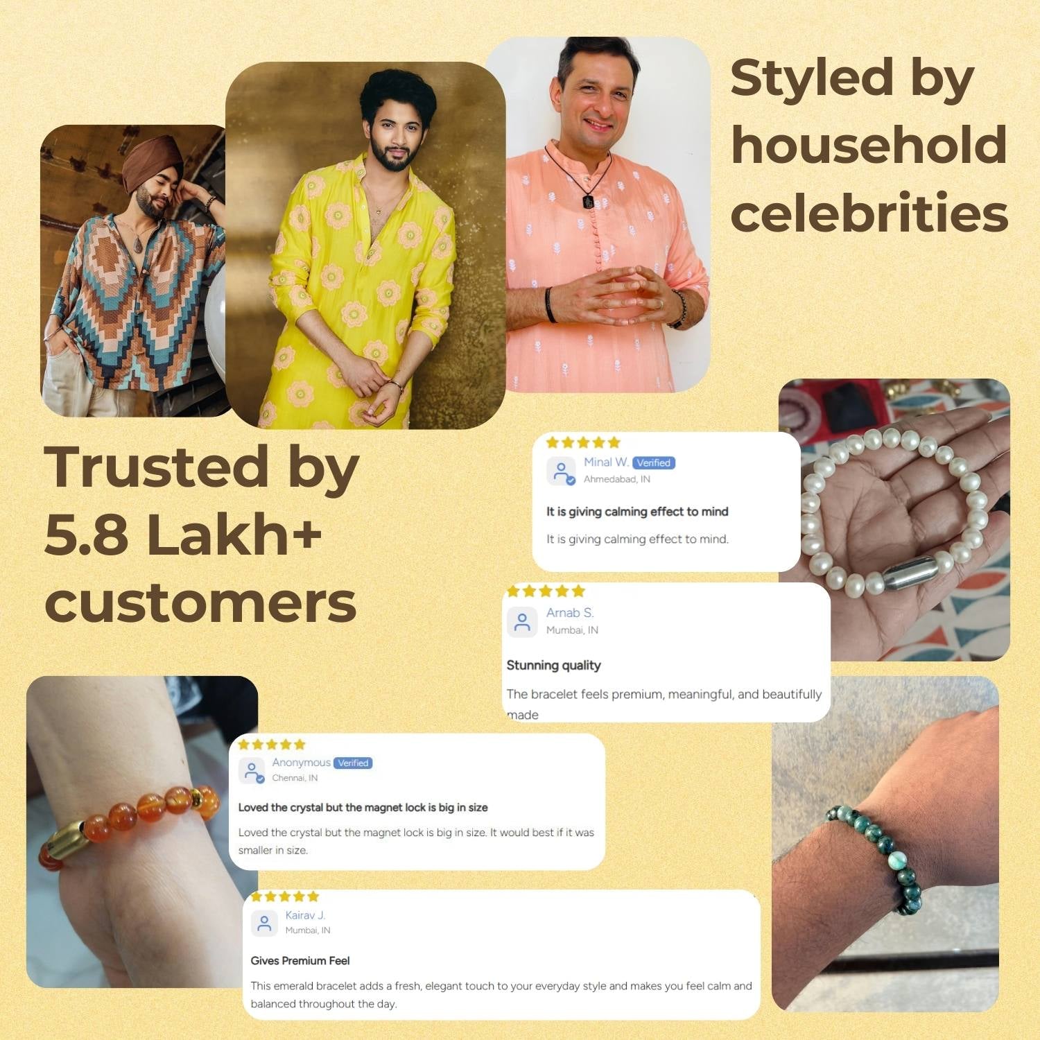 Tranquil White Coral Bracelet Natural Stone Bracelet With MagSnap2