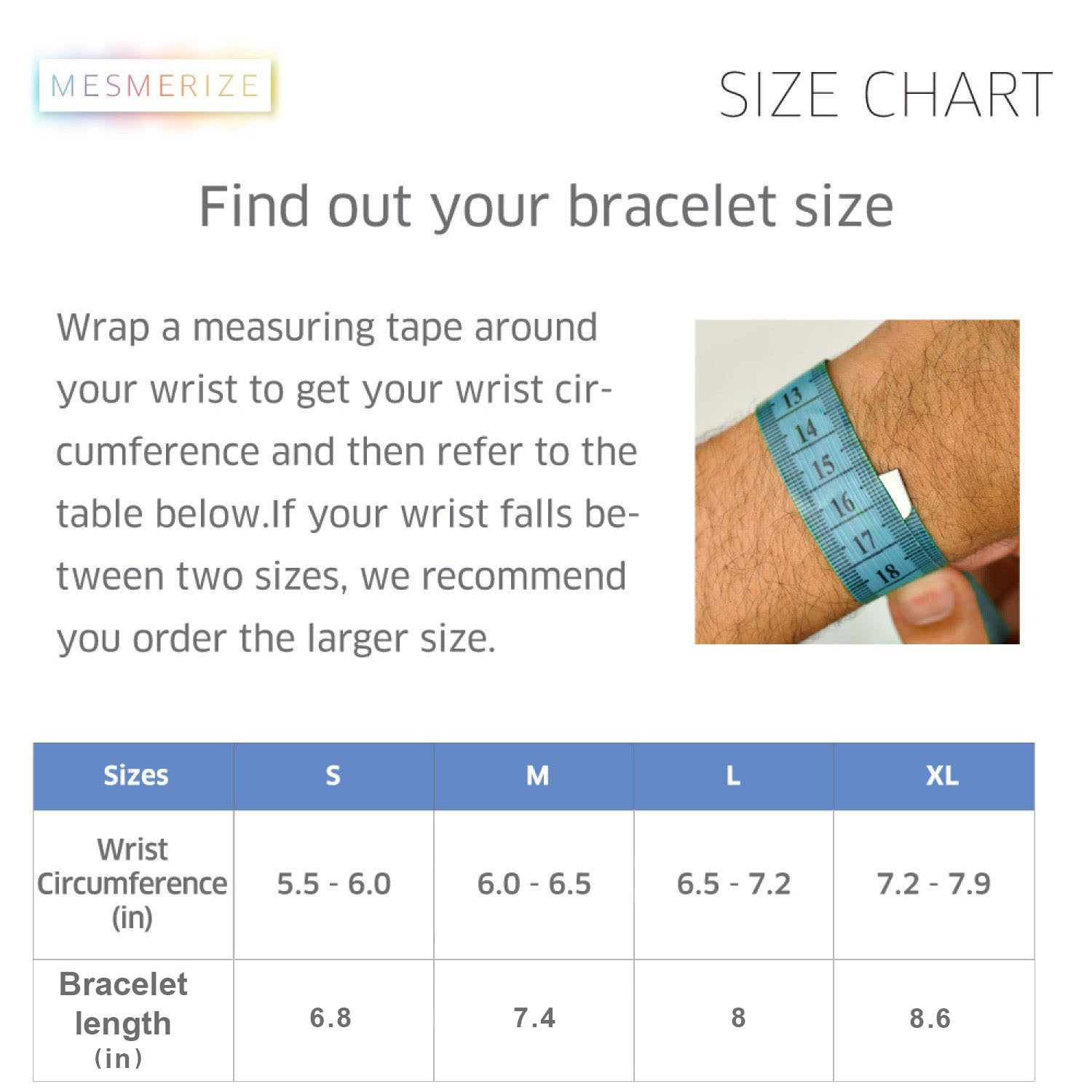 Clarity Blue Kyanite Natural Stone Bracelet With MagSnap 2