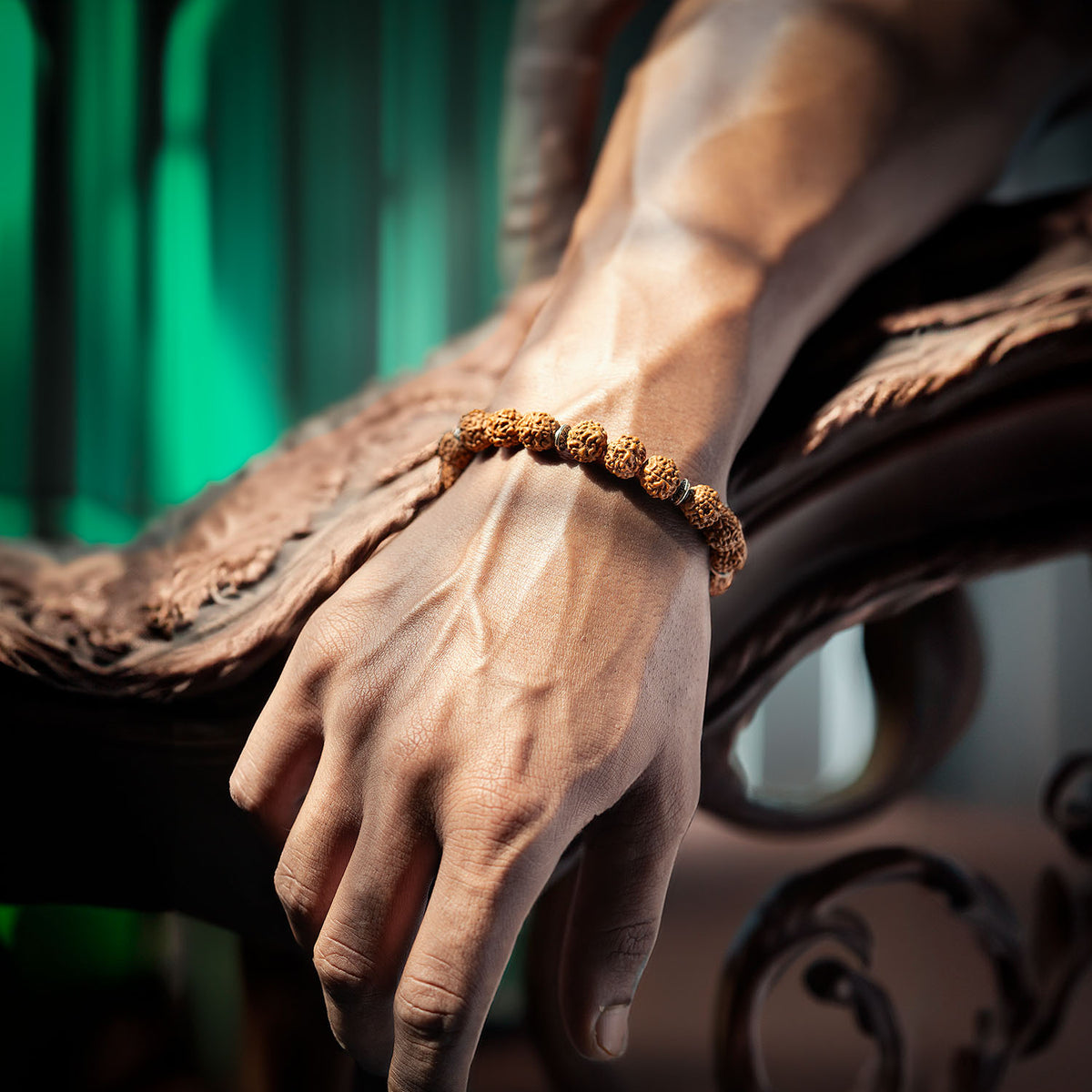 Rudraksh Natural Stone Bracelet 2