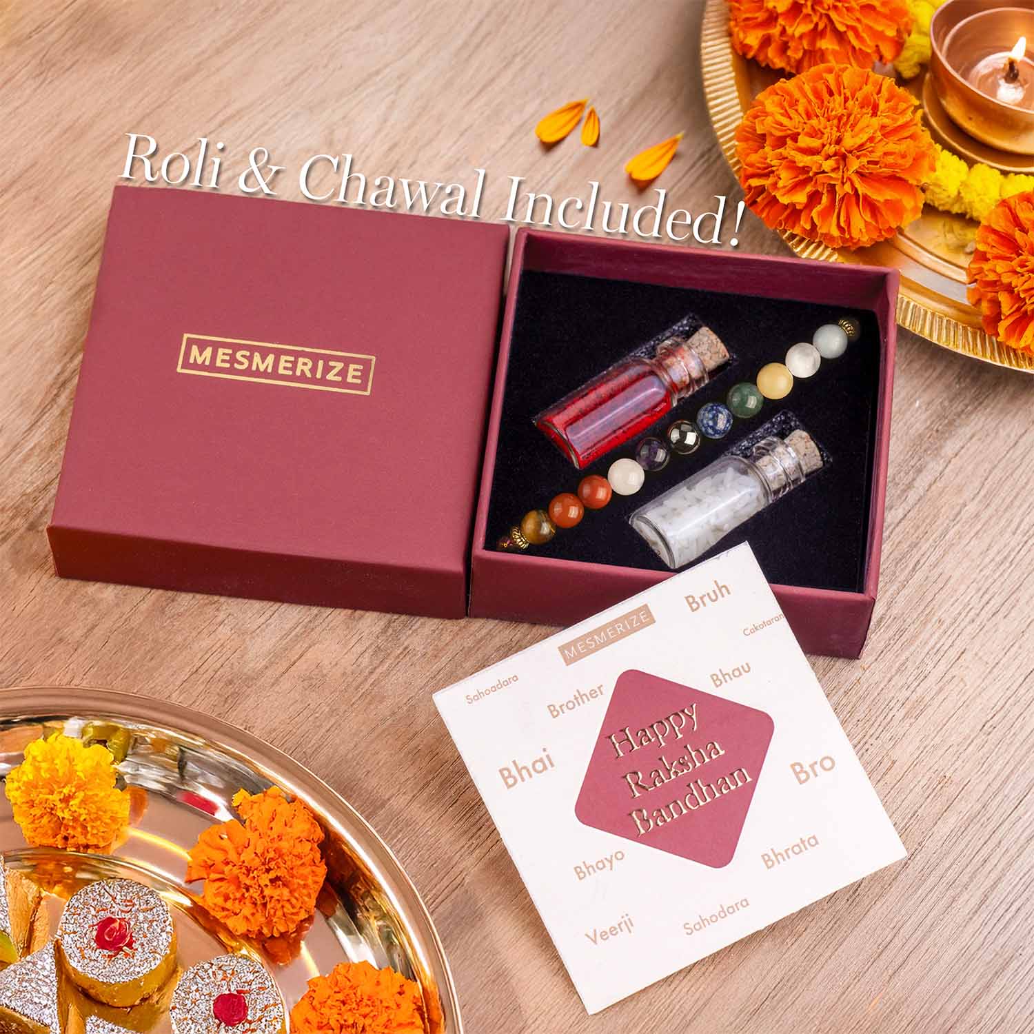 Ultimate 11 Chakra Natural Stone Rakhi