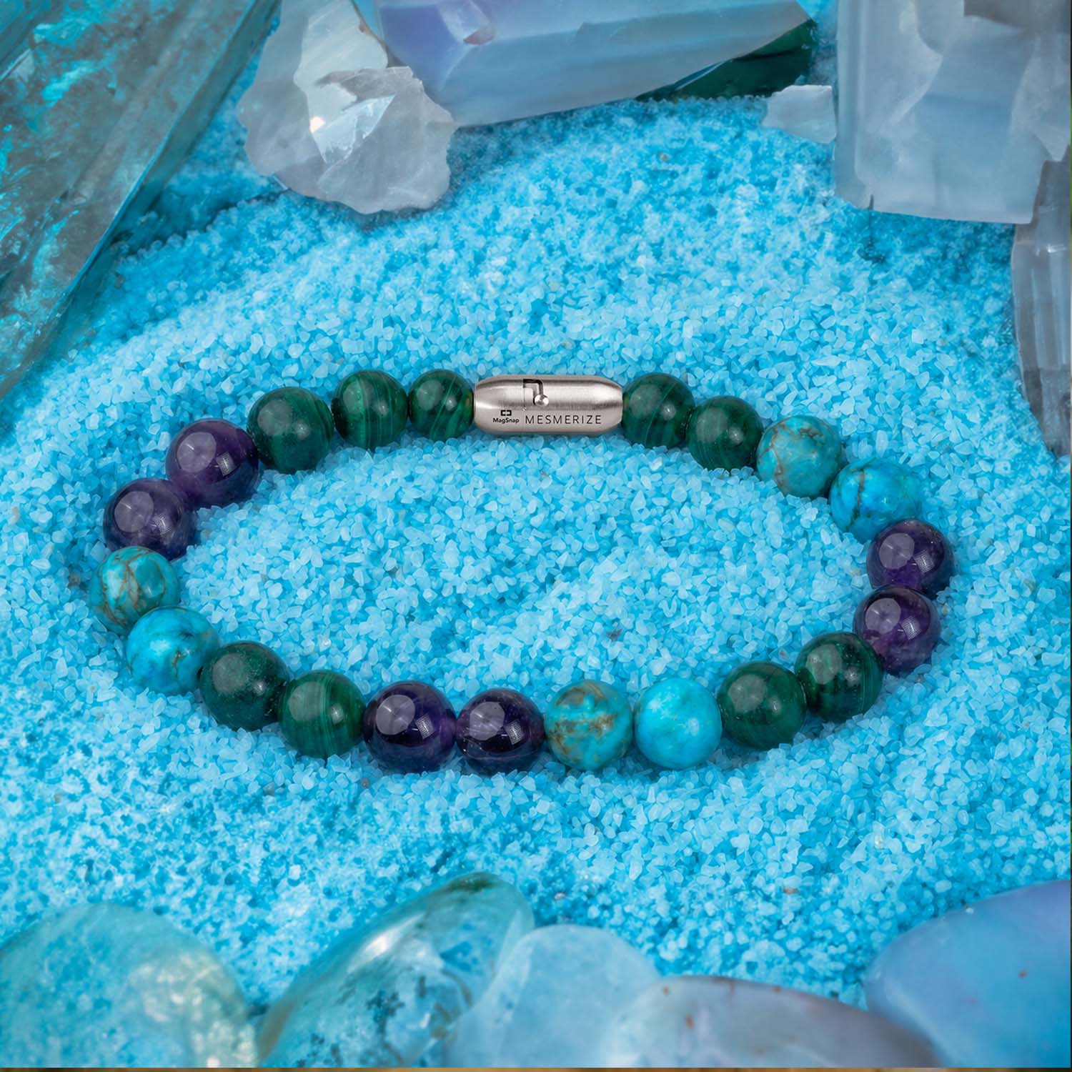 Mystic Harmony Turquoise Natural Stone Bracelet