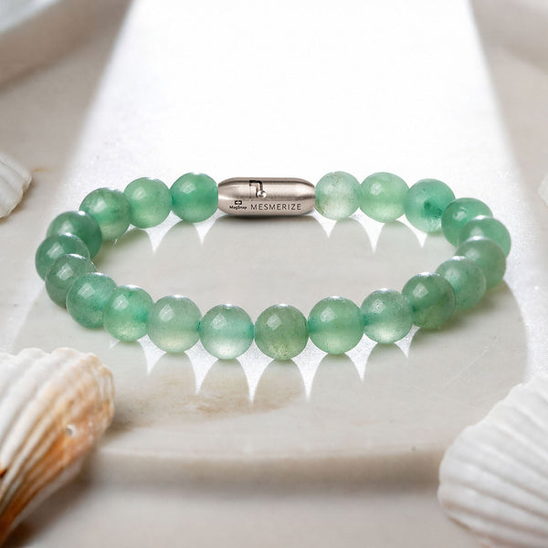 Healing Touch Aventurine Natural Stone Bracelet with MagSnap 2