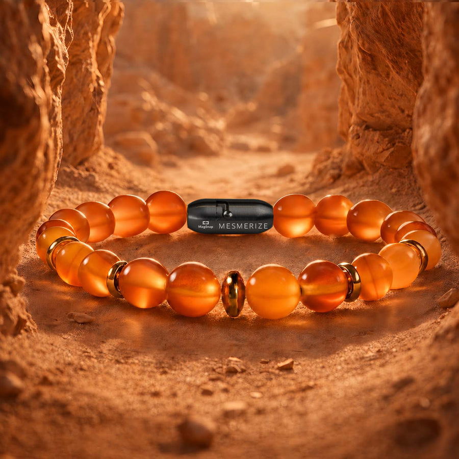 Empowering Carnelian Natural Stone Bracelet