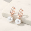 4 in 1 pearl earrings