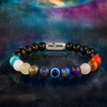 Evil Eye Natural Stone Bracelet