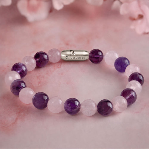 Amethyst and Rose Quartz
