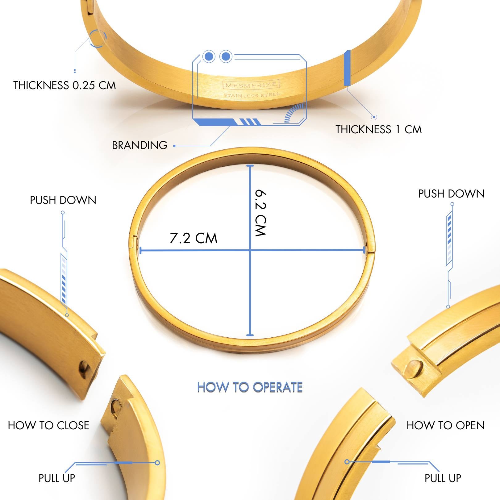 Sirius Kada Gold Personalised