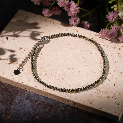 Pyrite Anklet