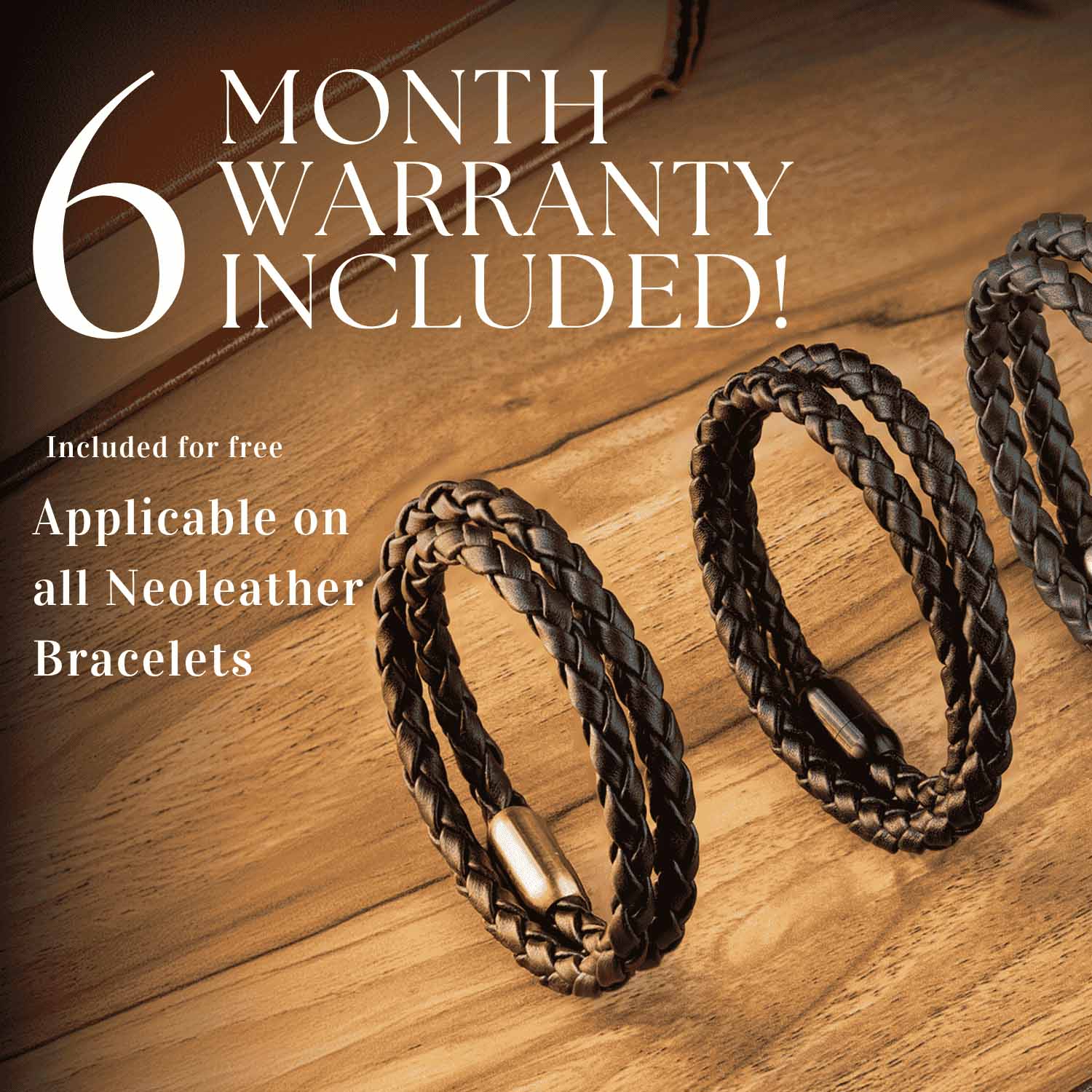 Forge Layered NeoLeather Bracelet with MagSlide Tan