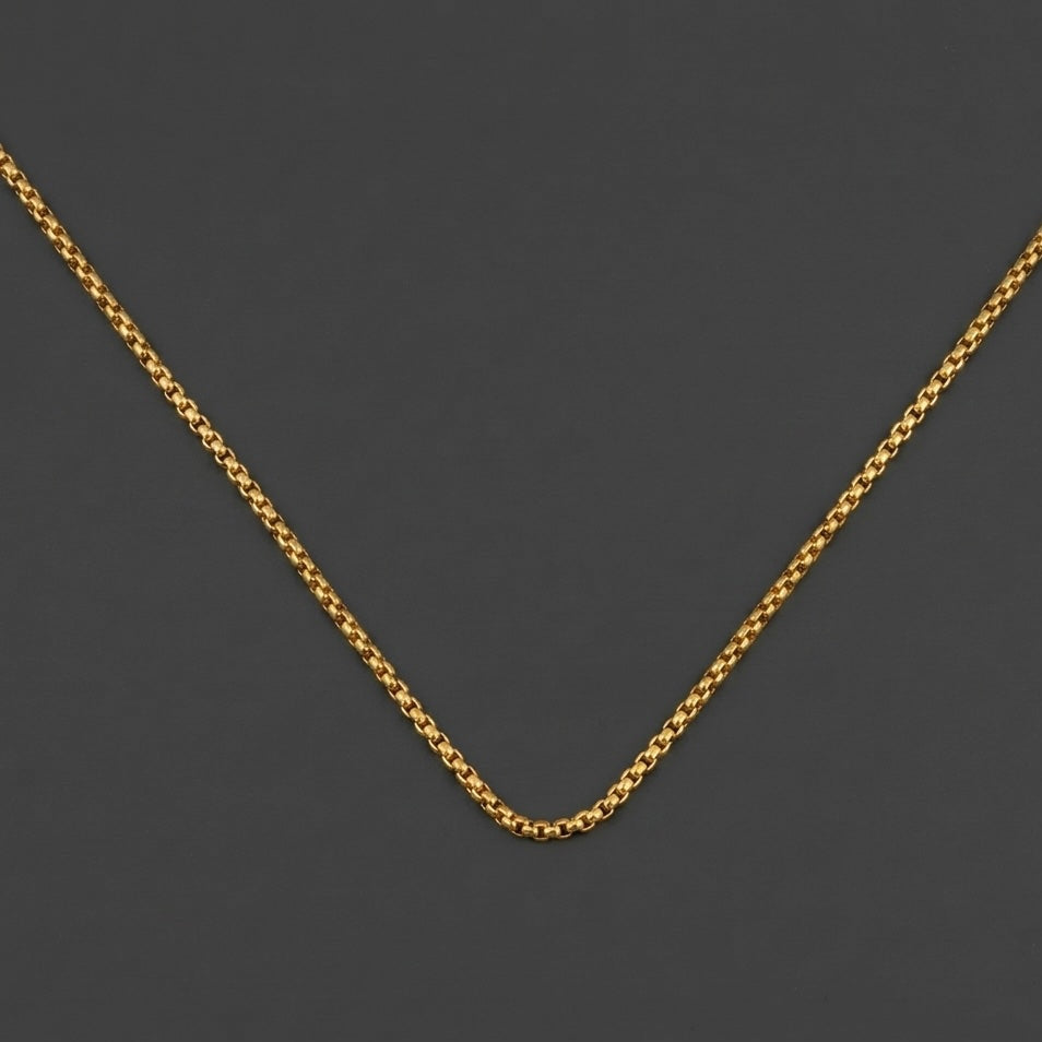 M Premium Jewellery Necklace Hermes Gold