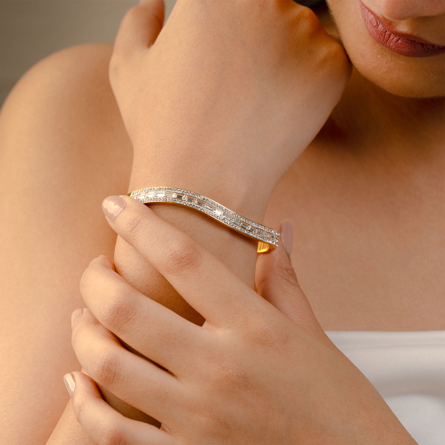 Pureline Sparkel Bracelet Gold