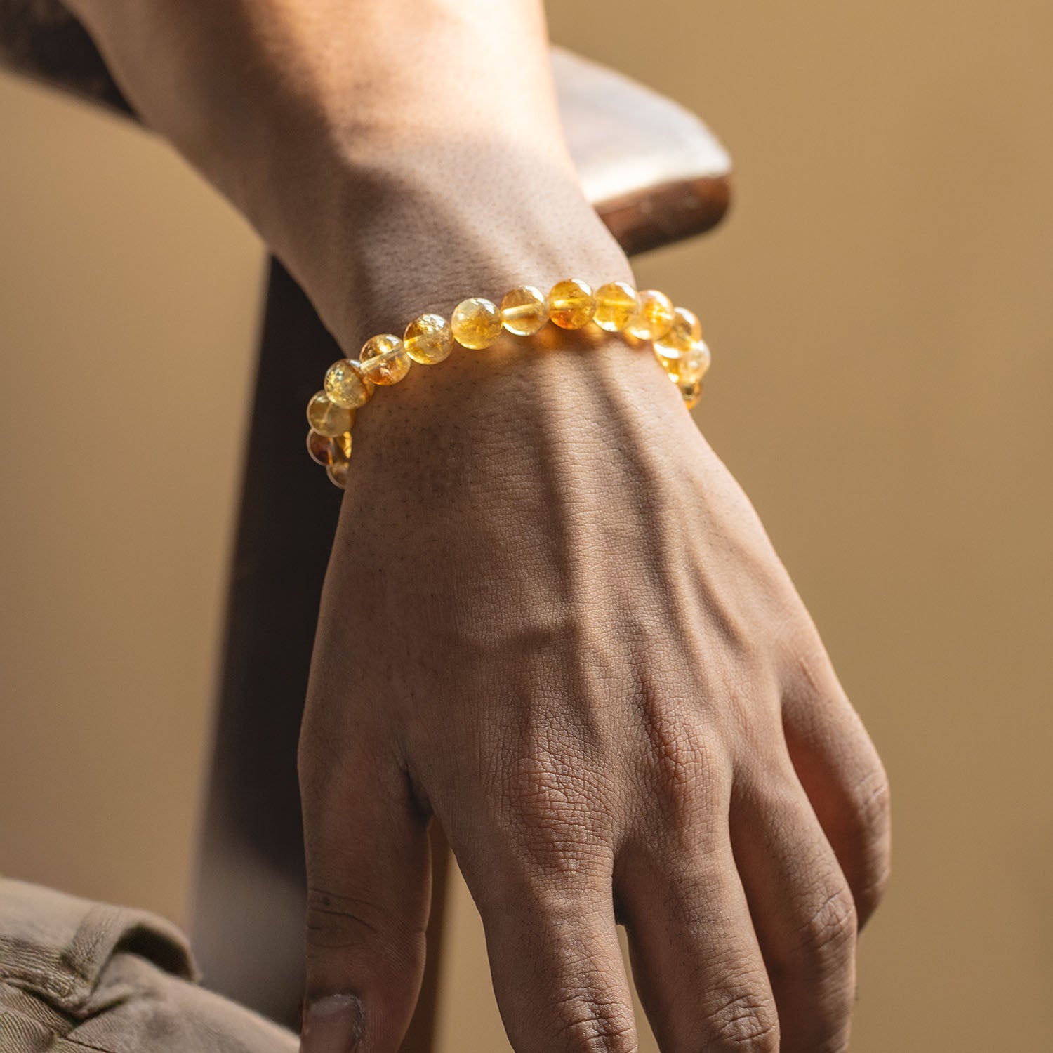 Radiant Joy Citrine Natural Stone Bracelet with MagSnap 2