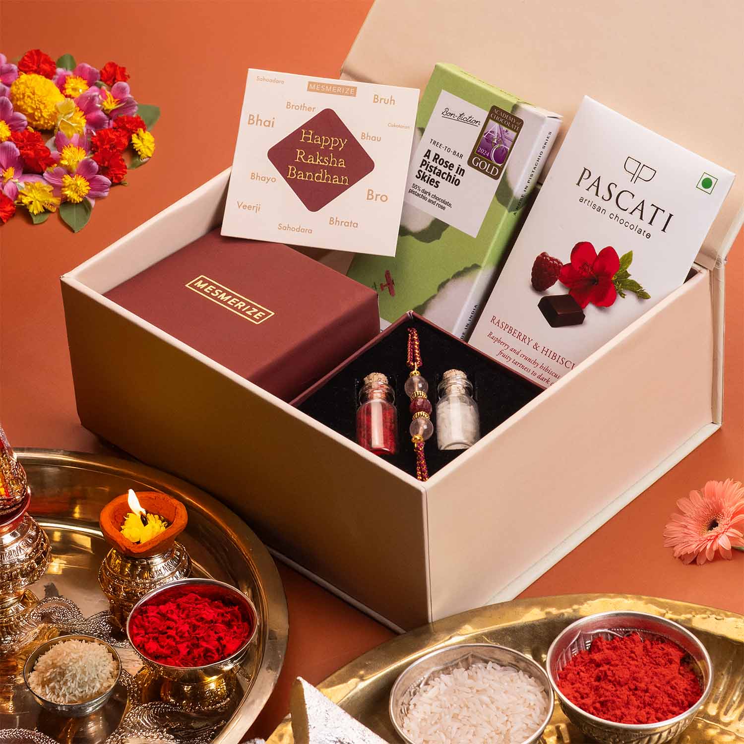 Rakhi Hampers under ₹1500 Ruby