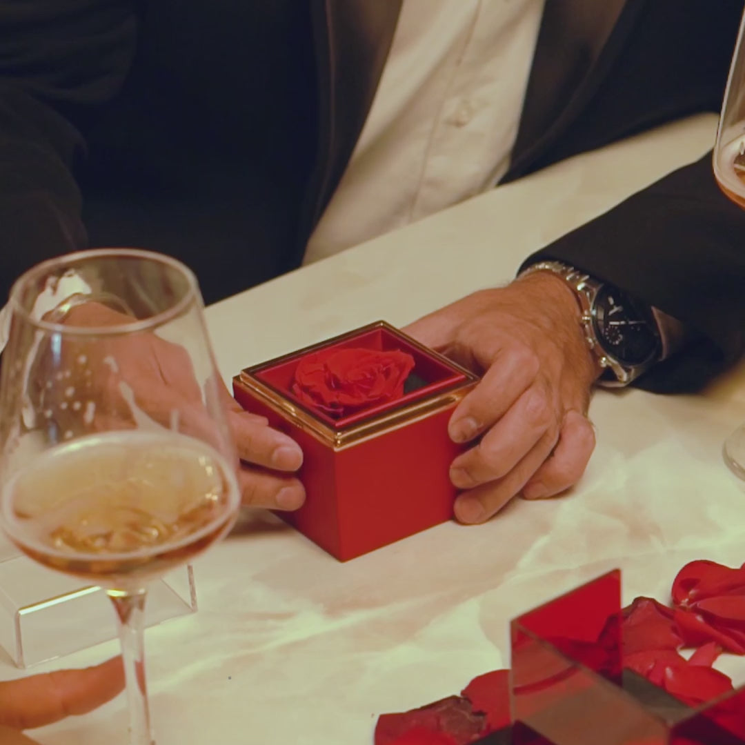 Rose Gold Clover Ring