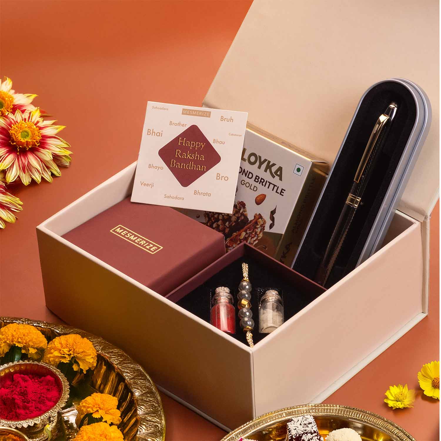 Rakhi Hampers under ₹1500  Pyrite