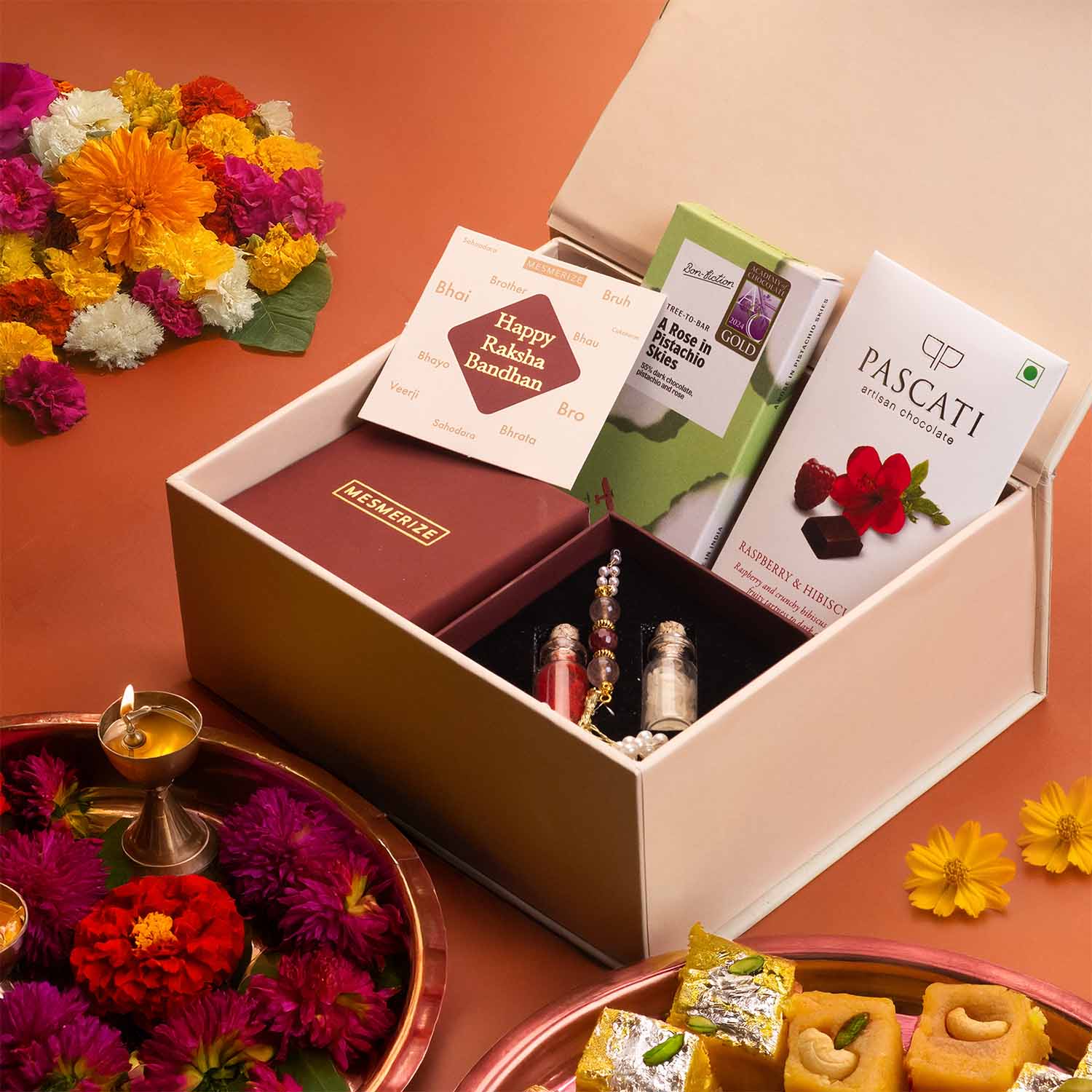Rakhi Hampers under ₹1500 Ruby Lumba