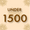 Under 1500